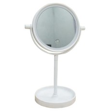 LED燈桌面鏡, 白色