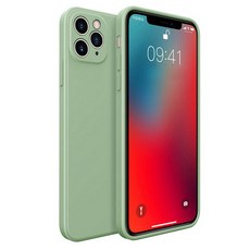 케이스산다 프리미엄 카메라보호 풀커버 실리콘 휴대폰 케이스 + 2.5D 9H 풀커버 강화유리 세트