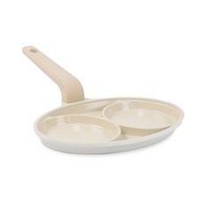 Lachena Cream IH Induction 2 蛋鍋, 21 x 14 x 2 厘米, 1個