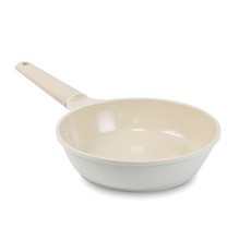 Lacena Cream系列單柄陶瓷塗層平底鍋 電磁爐適用, 24cm, 1個