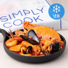 심플리쿡 해물 국물 떡볶이 꽃게 (냉동), 1kg, 1개