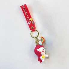 Merciband 孩童彩虹獨角獸鑰匙圈