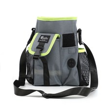 강아지 유어타이틀 훈련 간식주머니 트릿백, 그레이, 1개