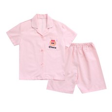 BROWN & FRIENDS 女童學生五分家居服套裝