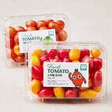 산지직송 우일팜 GAP 인증 스위텔 토마토 700g + 애플토마토 700g, 1세트