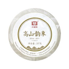Taetea 茶有大益 高山韻象普洱熟茶餅 1901批次, 357g, 1片, 1片