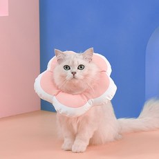 HEALING TIME BTOB 花瓣造型軟墊頸圈, 粉紅色, 1個