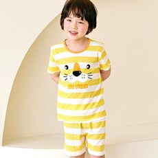 메이키즈 아동용 통기성 빅타이거 5부 쟈가드 내의