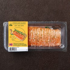 유자 숙성 연어 (냉장), 150g, 1팩