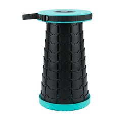 간편한 휴대용 동그라미 접이식 의자, 민트