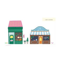 Petit Cafe 貼紙 2款套組, 50套, 混合顏色