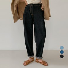 Babbling Brook 女款後鬆緊哈倫牛仔長褲