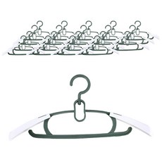 防滑衣架 Y64, 類型4, 20個