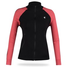 KIM YOUNG JOO SPORTS LUX GOLF 女性針織拉鍊夾克 LB2S702W
