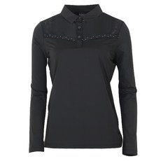 KIM YOUNG JOO SPORTS Peraus 女款透視水鑽高爾夫T恤 ATJYJ5011S2