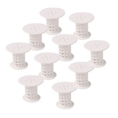 THE ZAKKA 多用途立柱濾網, 10個, 藍色