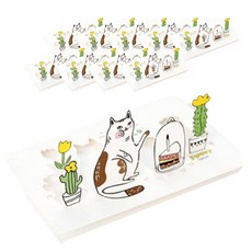 Tojo立體森林動物多樣感謝卡片, 10個, 1