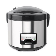 廚房藝術不銹鋼電絕緣電飯煲5-6人+蒸鍋, KHJ-HRC500, 銀色