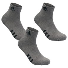 adidas 愛迪達 線條運動襪組 GT597 3款, 灰色 (GT5971)