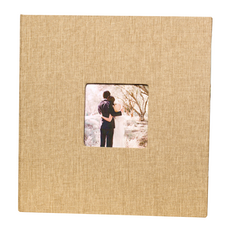 Star DIY 畫框式相簿 33.5 x 32.5 cm, 05 米色(外殼), 黑色(內頁), 20張