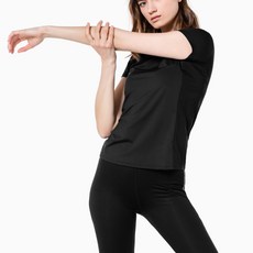 Calvin Klein 女式 Active Icon 網眼包 T恤 4WS1K137
