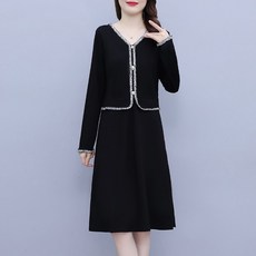 아뗄릭 페이크 정장 재킷형 하객 룩 원피스 00678 빅사이즈 포함