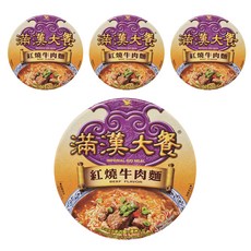滿漢大餐 紅燒牛肉麵 187g, 4入