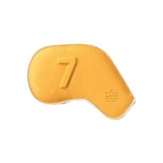 세인트밀러 멜로우 레더 아이언 커버, 7번 옐로우, 1개