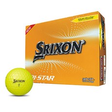 SRIXON Tri-Star4 3層高爾夫球, 黃色, 12顆, 1盒