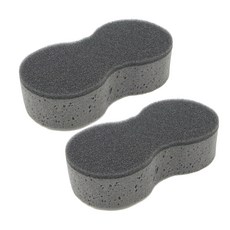 D-CHRONIC 花生 2in1 洗車海綿, 2個, 灰色