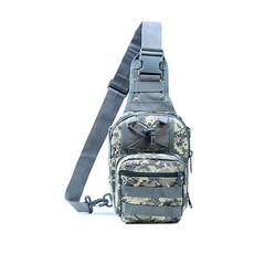 Alohalian 登山 旅行 露營 運動 胸包, 06 ACU 顏色