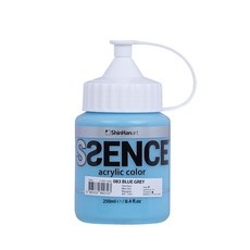 신한에쎈스 아크릴컬러 Bottle 물감 A 시리즈 블루 그레이 83, 250ml, 1색