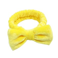 솔룸 리본 세안밴드, 옐로우, 1개