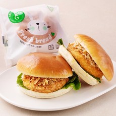 그린래빗 어니언 쉬림프 브리오쉬번, 150g, 3개