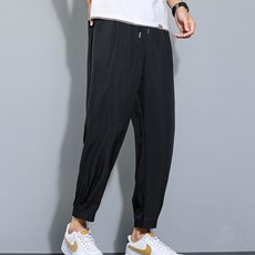 OWLS 男士戶外簡約口袋寬鬆長褲 #K950