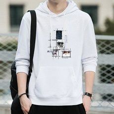 아울스 아웃도어 트렌디 멀티 미러 페인팅 후드티 #TW008