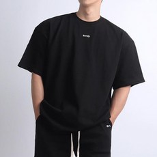 Minseong Company 小英文字母簡約短袖T恤