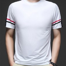 Minsung Company 男士拼色戶外短袖T恤