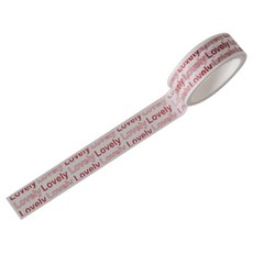 또죠 다이어리 마스킹테이프, 러블리, 1개