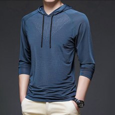 Minseong Company 男款設計戶外連帽T恤