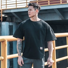 Minsung Company 男士小號英文簡約短袖T恤