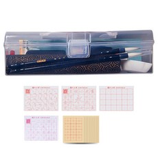 書法實用套組 12 B3 29.5 x 9.5 x 8.8 厘米, 1套