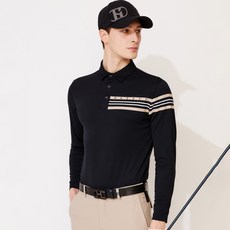 헤지스골프 남성용 TRI 포인트 긴팔 카라티