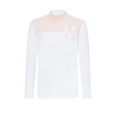 헤지스골프 남성용 ICE SHADOW 하이넥 하이브리드 냉감긴팔 티셔츠