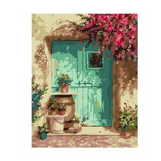 인마치 DIY 유화그리기 세트, 유럽 정원5, 1개