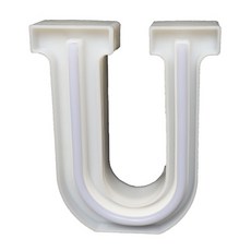 SNF 求婚用英文字母數字LED燈飾 21 U, 混合色