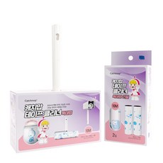 Catch Mab 膠帶清潔器大容量捆綁包超大 200 毫米 + 手柄 + 補充裝 4 件, 1套