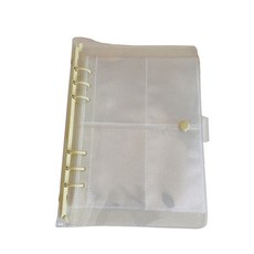 Standard Living Poca 活頁夾 6 孔 4 口袋日記本 A5, 25張, 黃色