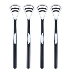 Living Home Detail 簡約刮舌器 黑色, 4個