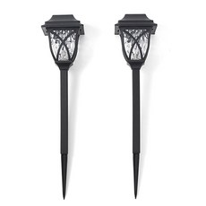 Yogomoji LED 太陽能庭院燈 S-1 2p, 白色